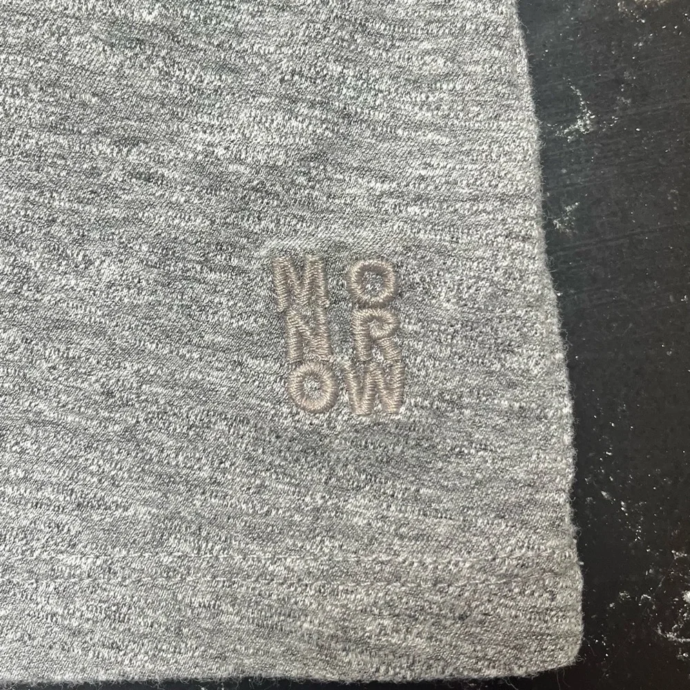 Monrow, Gray, Long Sleeve Tee - Picture 4 of 6